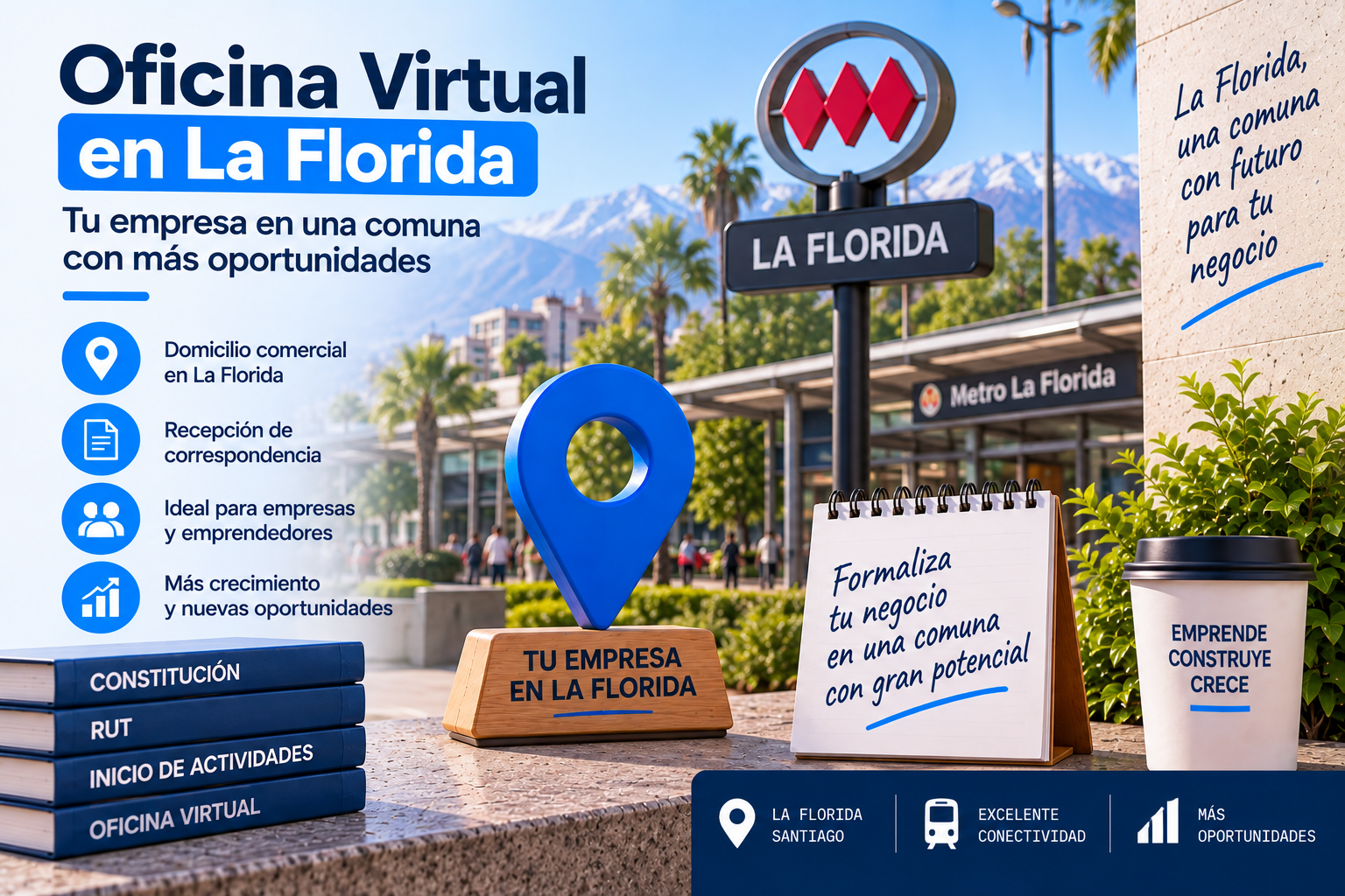 Oficina Virtual en La Florida para empresas y emprendedores