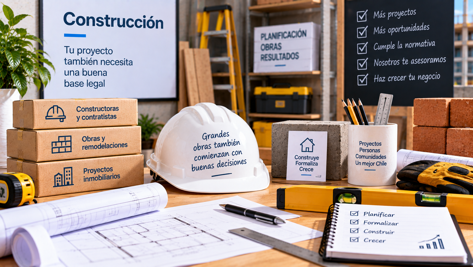 Oficina Virtual para empresas de construcción en Chile