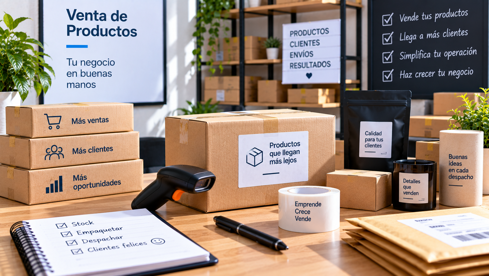 Oficina Virtual para venta de productos en Chile