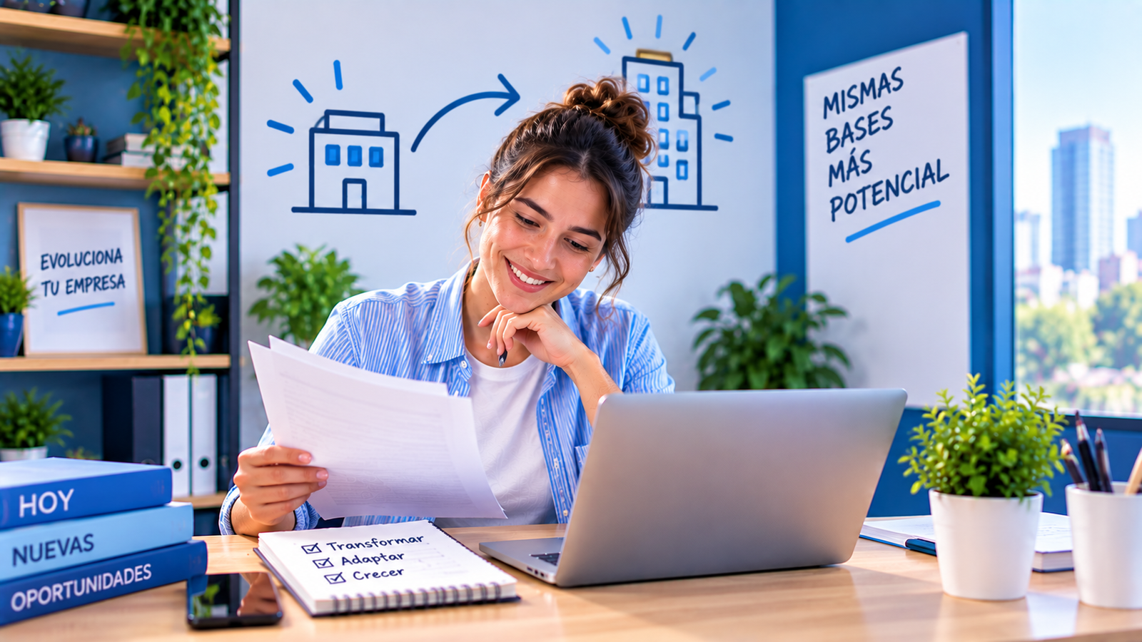 Emprendedora transformando una sociedad Empresa Tradicional en Chile